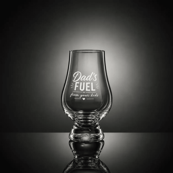 Mood Company - Whiskyglas - Dad's fuel - Glencairn Crystal Scotland - 6151219235265