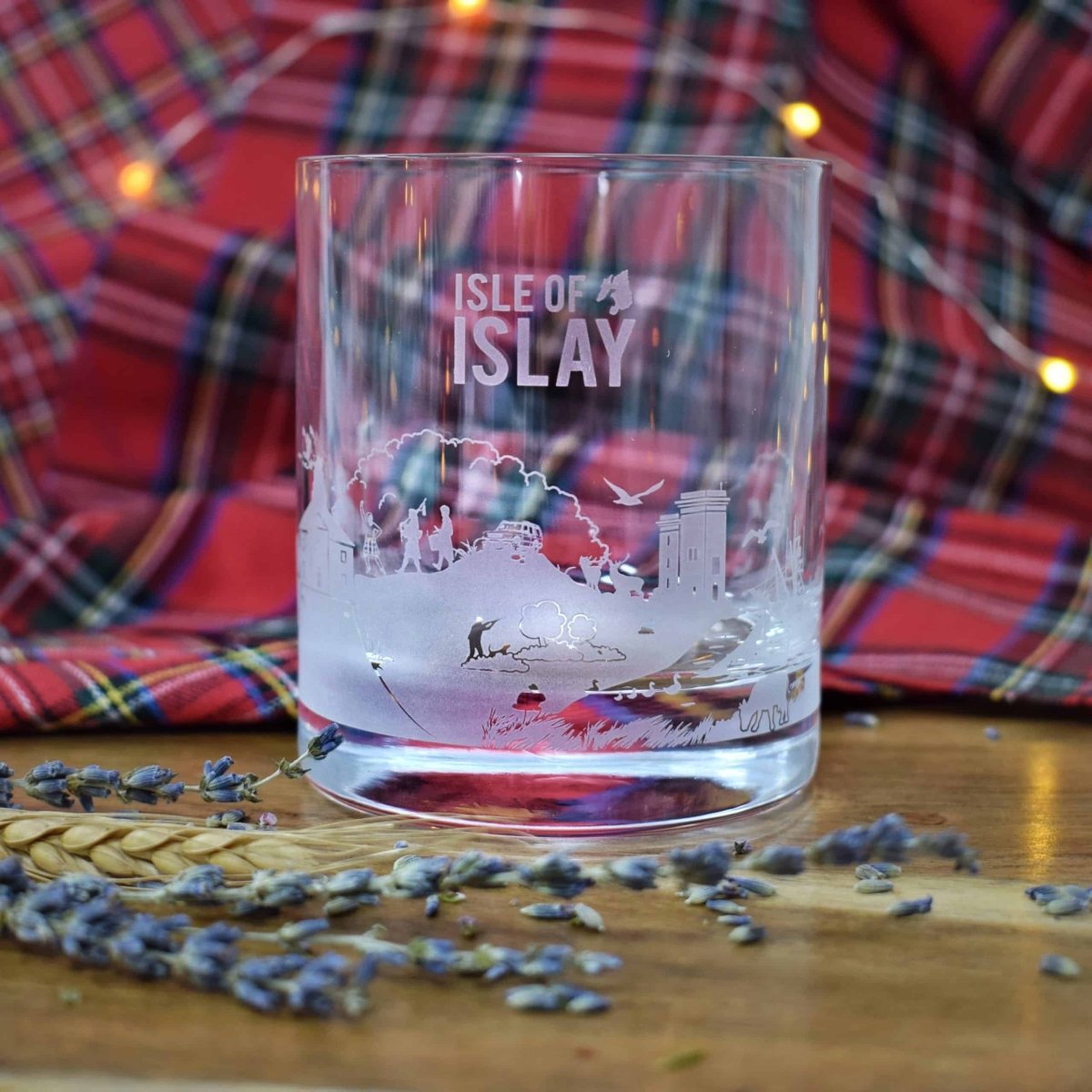 MoodCompanyNL - Whiskyglas Skyline Isle of Islay - Gegraveerd - Glencairn Crystal Scotland - 6151206463459