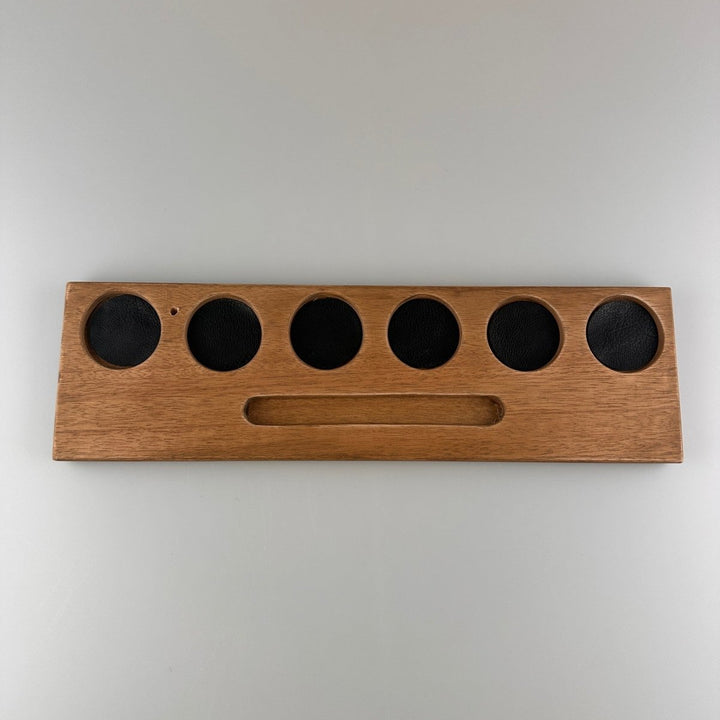 MoodCompanyNL - Whiskyglashouder Breed voor 6 glazen (exclusief glaswerk) - Handgemaakt - E.W.B. België - 6151216583536