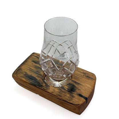 MoodCompanyNL - Whiskyglashouder van oude whiskyvaten met 1 Glencairn Cut Whiskyglas - Darach en Glencairn Crystal Scotland - 6091026646611