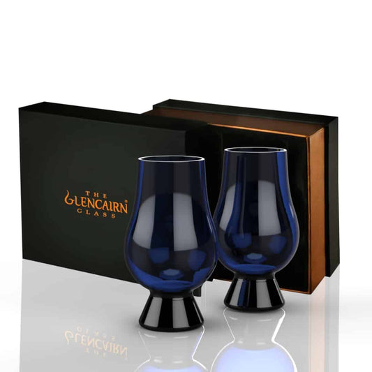 MoodCompanyNL - Whiskyglazen Blauw 2 stuks - Blind Tasting - Geschenkverpakking - Glencairn Crystal Scotland - 6095634770737
