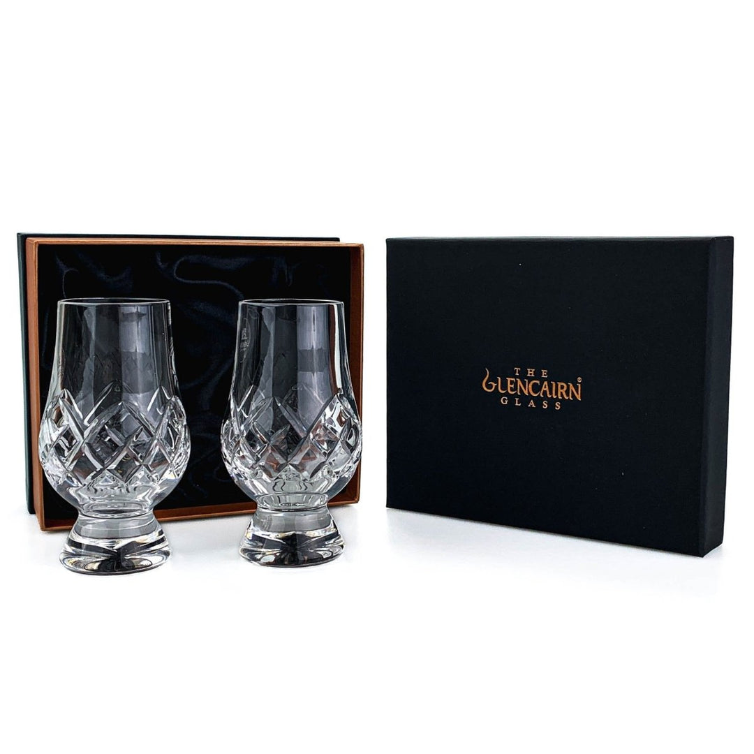 MoodCompanyNL - Whiskyglazen Cut 2 stuks - Geschenkverpakking - Loodkristal - Glencairn Crystal Scotland - 0884513000326