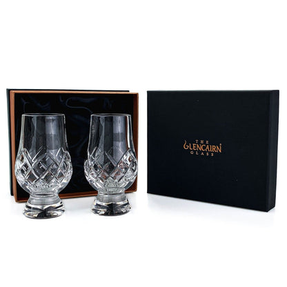 MoodCompanyNL - Whiskyglazen Cut 2 stuks - Geschenkverpakking - Loodkristal - Glencairn Crystal Scotland - 0884513000326