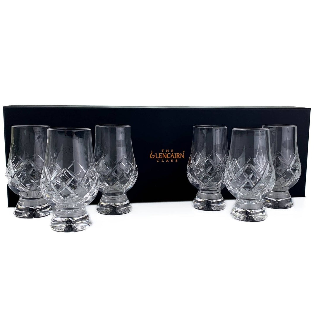 MoodCompanyNL - Whiskyglazen Cut 6 stuks - Geschenkverpakking - Loodkristal - Glencairn Crystal Scotland - 0884513000340