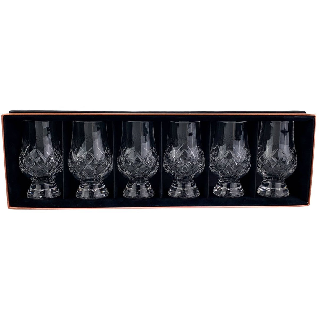 MoodCompanyNL - Whiskyglazen Cut 6 stuks - Geschenkverpakking - Loodkristal - Glencairn Crystal Scotland - 0884513000340