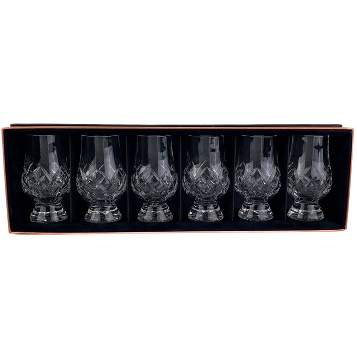 MoodCompanyNL - Whiskyglazen Cut 6 stuks - Geschenkverpakking - Loodkristal - Glencairn Crystal Scotland - 0884513000340