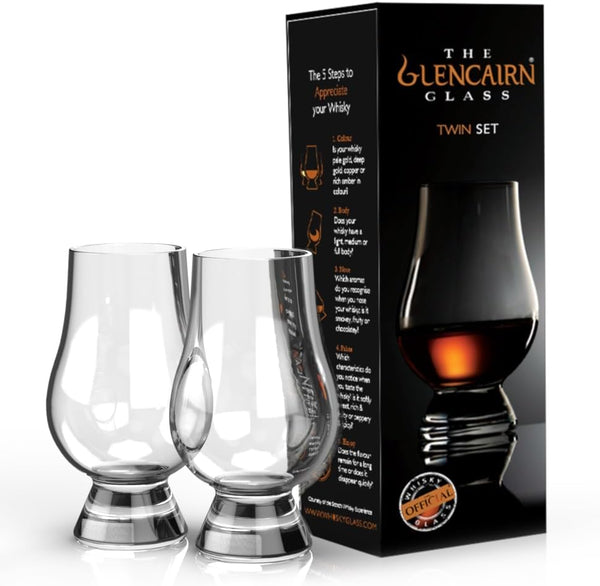 Mood Company - Whiskyglazen Twinset - Cadeau tip - Glencairn Crystal Scotland - 884513000036