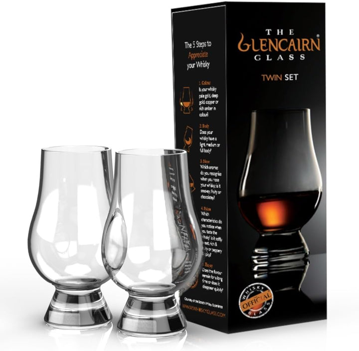 Mood Company - Whiskyglazen Twinset - Cadeau tip - Glencairn Crystal Scotland - 884513000036