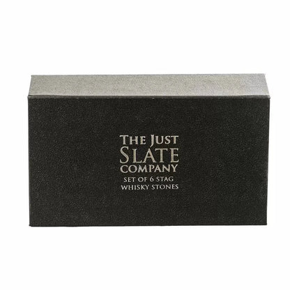 Whiskystenen Edelhert - Gegraveerd - Just Slate Company Scotland by MoodCompanyNL