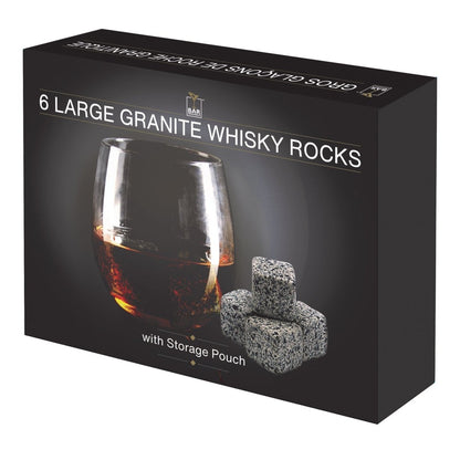 MoodCompanyNL - Whiskystenen - Graniet - set van 6 - Bar Originale - 5013313003274