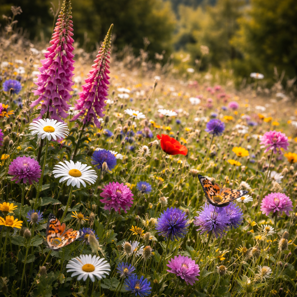 Mood Company - Wildflowers Geurkaars - Bloemig - Isle of Skye Candle - 6151218050067